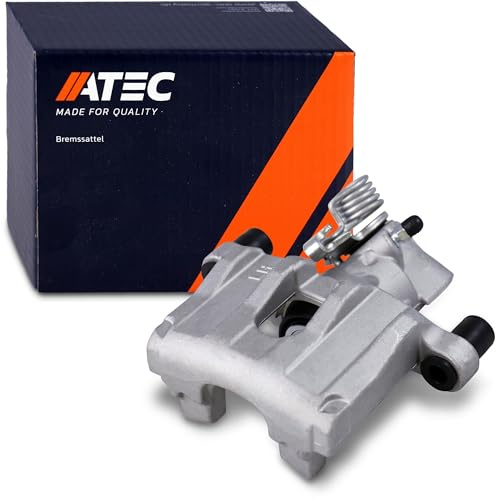 ATEC Bremssattel Hinterachse links Kompatibel mit FORD C-MAX Mk2 (DXA/CB7, DXA/CEU), FOCUS Mk3, GRAND C-MAX, KUGA Mk2 (DM2), TOURNEO/TRANSIT CONNECT V408, MAZDA 3 (BK, BL), VOLVO C30, C70, S40, V40