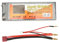 Fdit Batterie Lipo 5200mAh, Taux de Décharge 30C 7.4V 2S T-Plug RC Batterie Convient au Modèle de Voiture D'hélicoptère RC