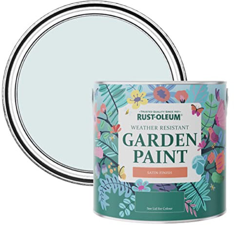 Rust-Oleum Blue Mould-Resistant Garden Paint In Satin Finish - Marcella 2.5L