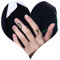 Wendalern Gothic Silber Schlange Ring Set - Offen Verstellbar, Smaragd Tier Wrap, Grün Kristall Midi Zeigefinger Schmuck Für Frauen (2 Stück)
