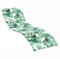 vidaXL Coussin de Chaise Longue Motif de Feuilles Tissu Oxford, Coussin, Coussin de siège, Coussin de Patio, Coussin d'extérieur, Coussin de Jardin