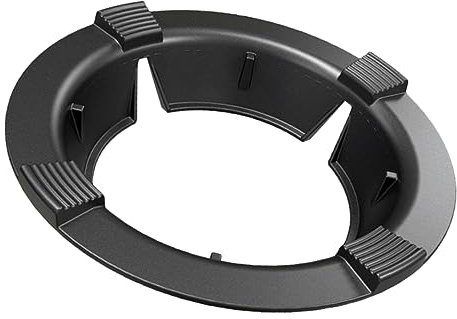 Healeved Supporto Per Wok in Ghisa Antiscivolo 4 Aperture Per Fornelli a Gas Antivento Resistente Alle Alte Temperature Adatto a Uso Domestico Risparmio Energetico