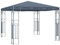 BaraSh Pavillon 300 x 300 cm Anthrazit Grillpavillon Balkon üBerdachung Pop Up Zelt AußEnzelte