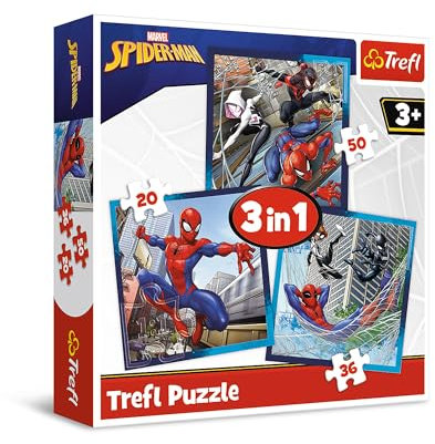 3 in 1 Puzzle - Spiderman