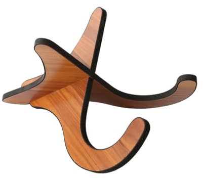 GXGM Tragbarer abnehmbarer Kalimba-Halter aus Holz Daumenklavierständer fester Rahmen für 10-Tasten-17-Tasten-Kalimbas