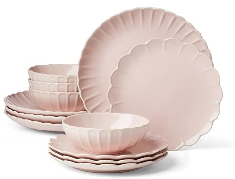 Lenox French Perle Service de table 12 pièces Rose