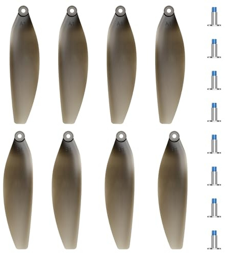 PLEGBLE 8PCS Propeller für Luftaufnahmen faltender Quadcopter Zubehör Drohne PL-510 Klapppaddel Ersatzteile