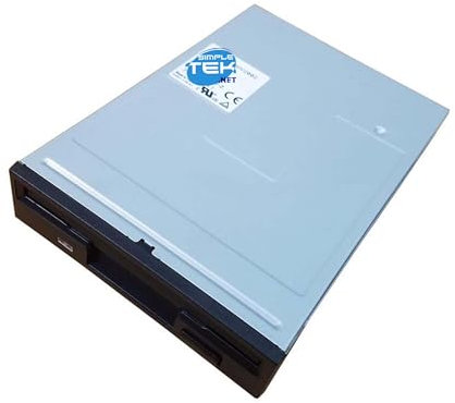 SIMPLETEK - Internes Floppy Disk Laufwerk 3,5 IDE, PATA, EIDE für PC schwarz (generalüberholt)