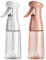 Sprühflasche für Haare, kontinuierlicher Sprühnebel, leere Sprühflaschen, ultrafeiner Nebel, Wassersprüher für Haarstyling, Reinigung, Pflanzen, Friseure, Salons, ätherische Öle, Düfte – 2 Stück, 2