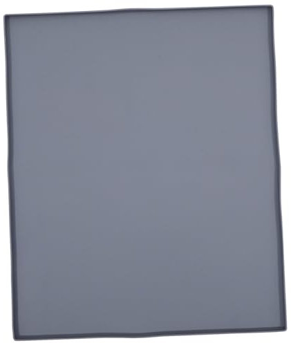 PAMINGONO Copertura Superiore Per Lavatrice E Asciugatrice Protezione Superiore in Silicone Per Asciugatrice Non Imbottita 60x50 Cm Grigio