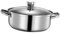 GARIOUANS 1 Pieza Olla de Hot Pot Inoxidable con Tapa Diseño de Compartimentos para Cocinar Tipos de Sopa Utensilio de Cocina para Hogar