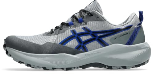 ASICS Gel-Venture 11 Laufschuhe Trailschuh Herren grau - Gravel/Prussian Blue 42
