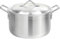 Aluminium Cookware Deep Stockpot Soup Pot Saucepan Cooking Pan Stew Catering (28cm)