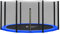 Filet Trampoline Ø 426 427 430 cm 8 Barres, Filet Remplacement de Sécurité pour Trampoline 426 427 430 cm 8 Barres, Filet de Protection Résistant aux UV avec Fermeture Éclair, Couleur Noir