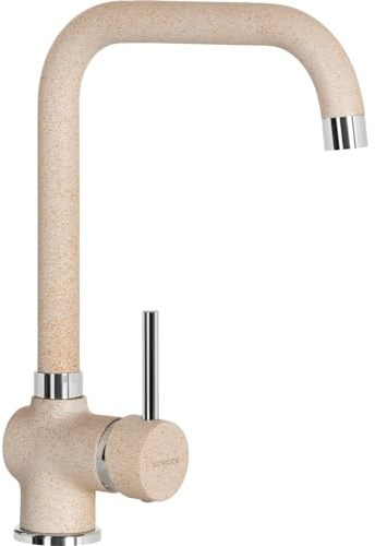 SCHOCK - Miscelatore Aquatime con Canna a Ponte, Colore Avena, h332