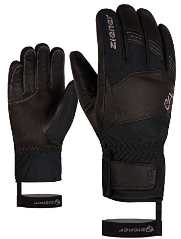 Ziener Herren Skihandschuhe Winterhandschuhe Germano PR Glove ex4 schwarz, Größe:9