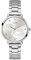 GUESS Women's Quartz Watch with Stainless Steel Strap, Silver, 16 (Model: GW0242L1)