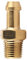 Raccord de Tuyau en Laiton, Adaptateur Boîtier de Compresseur de Turbocompresseur Connecteur de Raccord de Tuyau de Suralimentation en Laiton 1 / 8in 27 NPT or