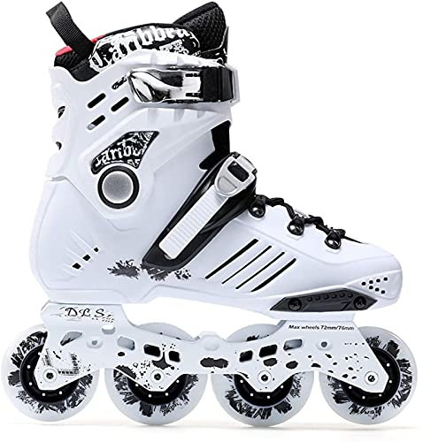 LETIAN Erwachsene Inline Skates Mit Allen Leuchtenden Rädern, Unisex Fitness Roller Inline Skates Größe 10 Für Damen Und Herren, Anfänger Jugend Profi Sport Rollschuhe, 3 Farben B,40