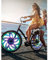 Luz de 32 LED Radio Rueda Bici Bicicleta 30 Patrones Motivos Llanta Luces Colores