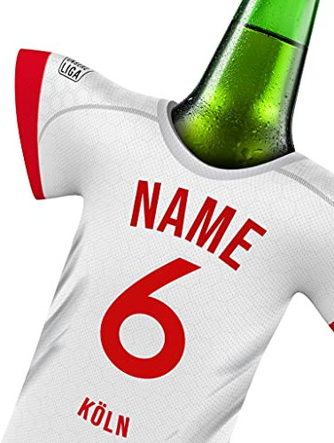 my fan shirt PERSONALISIERTES Trikot passend für 1. FC KÖLN Trikot kühler Fans | offizieller Flaschenkühler Getränkekühler Fanartikel by MYFANSHIRT.com