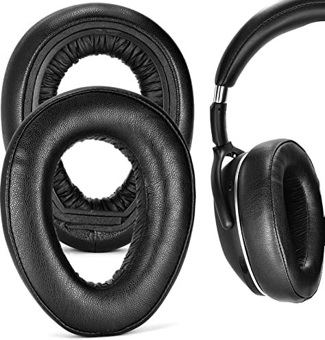 XBERSTAR Ersatz Ohrpolster für Sennheiser PXC 550 MB660 Headset, Schaffellimitat + Memory-Schaum, Schwarz, 105 x 80 x 27 mm, 1 Paar