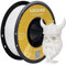 Kingroon PLA Filament 1.75 mm is for the 3D Printer, Filament 3D Printing Materials 1KG 3D Filament Dimensional Accuracy +/- 0.03 mm,3D Printer Filament PLA with Spool Wound Neatly, White Pla Filament