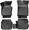 fussmattenprofi.com 3D Auto Gummimatten Set für VW Caddy Baujahr 2010-2015 | Hoher Rand 5cm Allwetter Geruchlos rutschfest Gummifußmatten Fussmatten