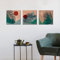 CREARREDA Quadro Moderno in Legno Quadro Moderno Soggiorno Made in Italy Decorazione in Legno 29x29 cm Stampa su Legno Decorazioni in Legno Arredo Casa