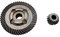 Trade-Shop Getriebe-Set (Tellerrad + Kegelrad) kompatibel mit Bosch GWS 20-180, GWS 18-230, GWS 19-230, GWS 20-230, GWS 21-230 Winkelschleifer