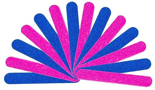 Professionelle nagelfeile 100 stück einweg-nagelfeile mit zwei enden mini nagelfeile schotter(180/240 feinheit )professionelle pflege mini-nagelfeile für nagelpflege, zuhause, nagelstudio, nagelstudio