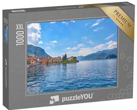 Puzzle 1000 Teile XXL „Schöne Aussicht auf den Comer See“ – aus der Puzzle-Kollektion Comer See