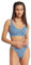 sloggi Damen Zero Feel Bliss Soft Bra, Azura Blue, L