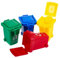 DIKACA Jouet Éducatif De Tri des Déchets pour Garçons Et Filles Lot De 4 Mini Poubelles À Arrondis Facile