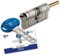 CILINDRO DI SICUREZZA MOTTURA CHAMPIONS PRO CODOLO RASABILE MM.62 (31-31) 3 CHIAVI + CANTIERE