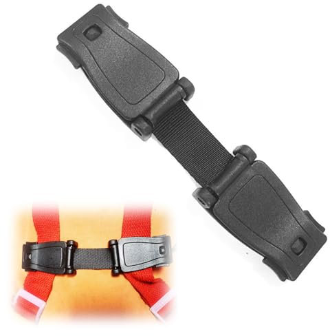 Abschnallschutz Kindersitz Schwarz,Sicherheitsclip für Autositz Nylon,Autositz Gurtsicherung für Kindersitze,Autositz Clip,Verhindern Sie Dass Kinder Ihre Arme Aus Dem Sicherheitsgurt ziehen