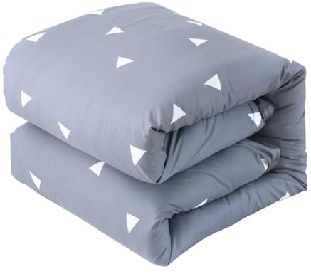 Generisch Grau,2.0cm*2.3cm, Einzel Doppelt Reine Baumwolle Decke Matratze Matte Falten Gepolstert Haushaltsgebrauch Matratze Baumwolle Decke Matratze