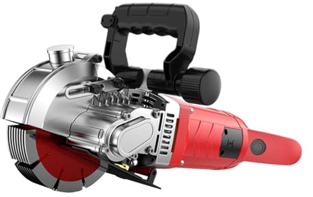 VNATWGOO Rainureuse pour BéTon Et Marbre 8300 W, 220 V, Profondeur RéGlable pour Briques Rouges, Pierre Et MaçOnnerie