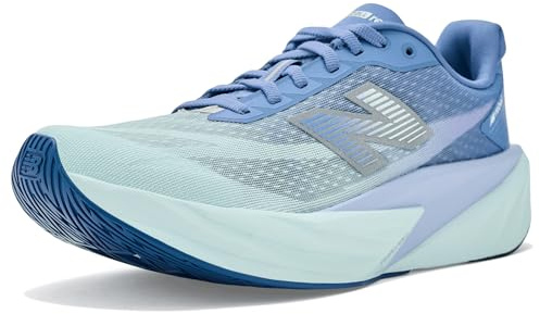 New Balance FuelCell Rebel V5 Damen, Fairweather Blue/Glint Blue, 8