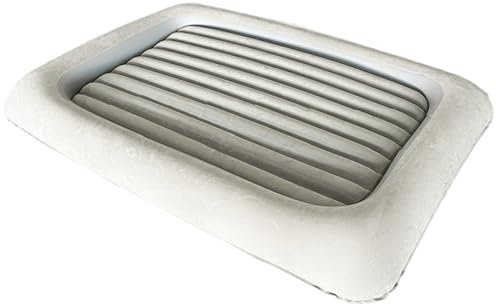 Ssguopte Kids Travel Bed, Foldable PVC Inflatable Toddler Bed with Mattress, Soft & Portable for Home, Trip, Camping