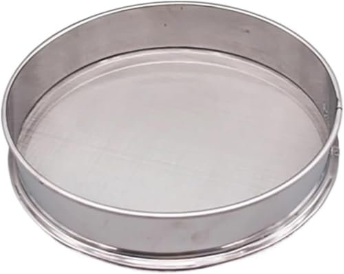 Stainless Steel mesh,mesh,Mesh Strainers 1PCS Stainless Steel Sieve Sieve for Clay and Ceramics, Ceramic Filter for Filter Glaze and Slurries, Pottery Tools, Food Strainer(80 Mesh*15.5 * 5.2 cm)