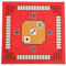 SUPVOX Nappe Mahjong Mat Nattes Jeu Bureau Seulement Ménage Couverture Plateau De Table De Mahjong Tapis De Mahjong pour Table Nappe De Mah-Jong Plateau De Mah-Jong Microfibre Rouge