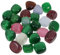 Ipetboom Cristal De Jade Ágata Piedra De Ojo De Gato Muestras De Cuarzo Piedras De Cabbing Pulidas Piedras De Cristaloterapia Cristales Curativos Para Cristales