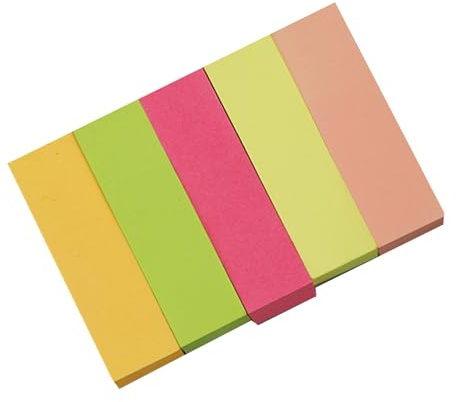 Selbstklebende Haftnotizen, Flaggen-Set, Indexe, Tabs, Flaggen, helle Farbe, Seitenaufkleber, Lesezeichen, selbstklebende Seitenmarkierung