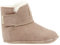 Vanuba - Kinder Hausschuhe Kiko 20 EU, Lammfell Winterschuhe, Baby Schuhe, Junge und Mädchen, Echtleder, Handgefertigt, Warme - Beige/Weiß