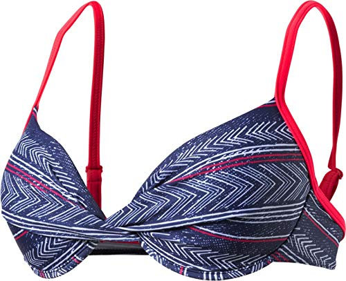 Firefly Cim, Bikini Top Donna, AOP Denim, 4, Coppa D