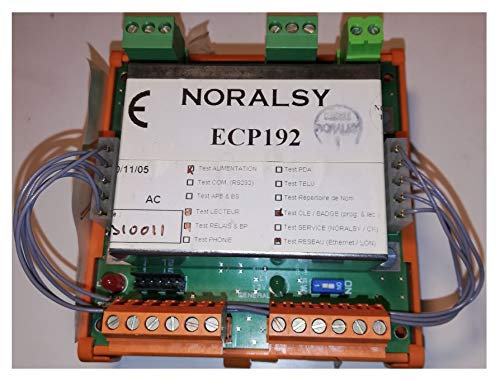 Noralsy ECP192 Module Lecteur de proximité (à Code, Badge ou Carte à Puce) - 103x106x83mm