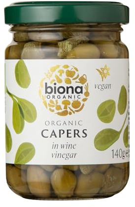Biona Capers in wine vinegar Organic