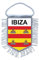 Akachafactory Wimpel mini Flagge Fahne flaggen miniflagge Spanien Ibiza