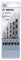 Bosch Professional 5-tlg. PointTeQ Sechskantbohrer-Set (für Metall, Ø: 2-6 mm, Arbeitslänge: 24-57 mm, Gesamtlänge: 60-98 mm, ¼-Sechskantschaft, Zubehör für Schlagschrauber und Bohrschrauber)